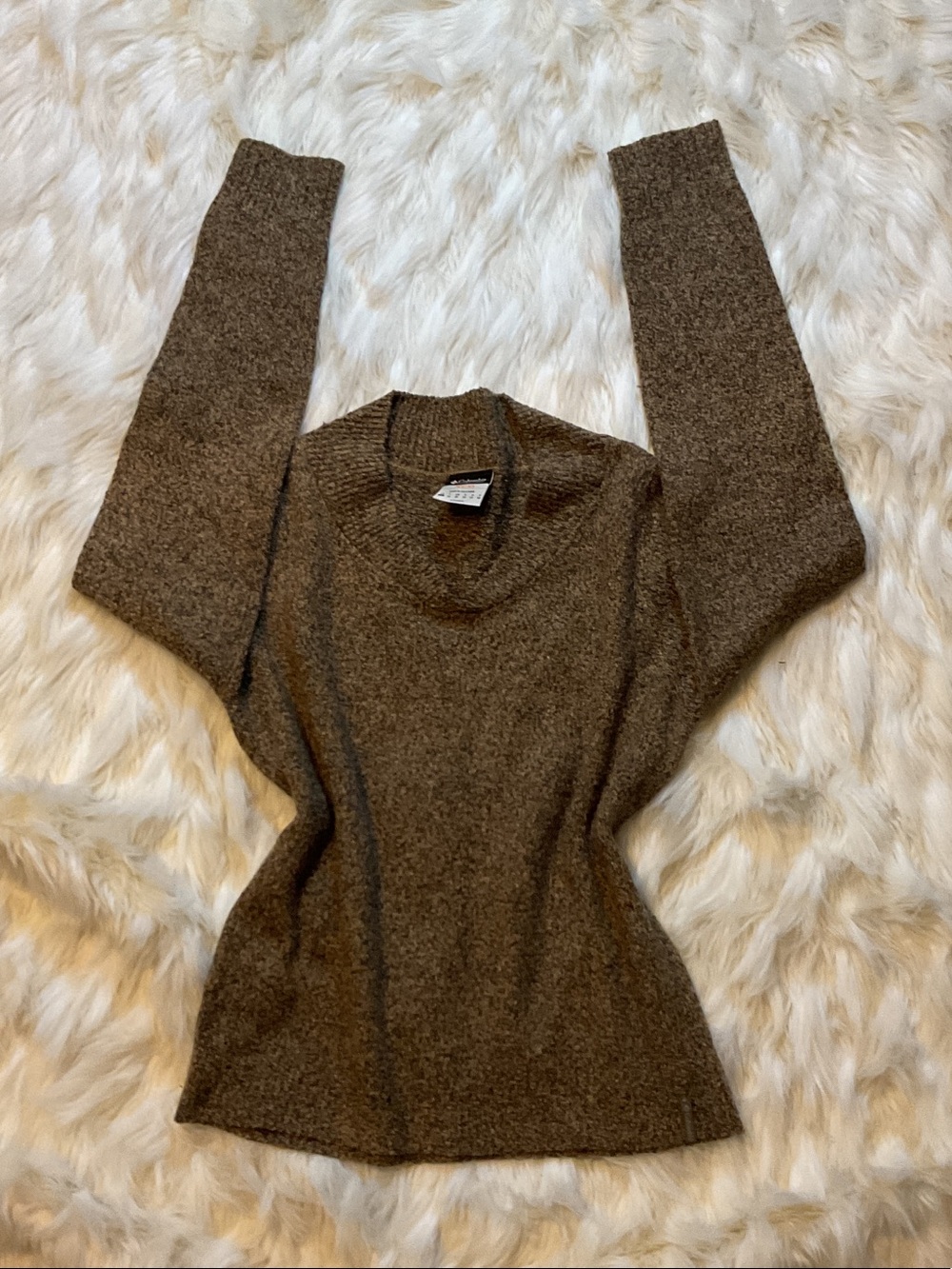 Columbia Women's Brown Crewneck Sweater